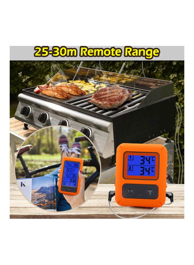 نيبمينينت ميزان حرارة للطعام برتقالي 24 x 7 9.5سم - Image 3