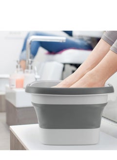 TRASSLE Foot Bath Collapsible Foot Bath Foot Soak Tub with Handle Foot Spa Bath 15L/4 Gallons Massager Foot Soaking Bath Basin Feet for Dry Cracked Feet, Pedicure Foot Soak, Home Spa Treatment  - Image 5