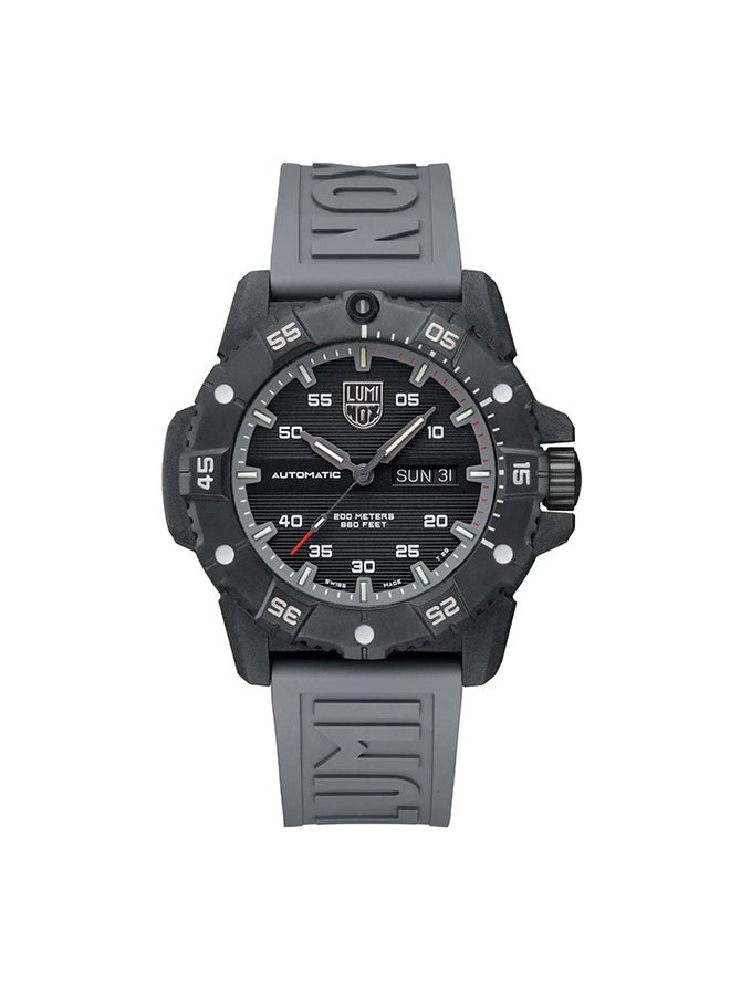 Luminox Men's Analog Round Shape Rubber Wrist Watch XS.3862 - 45 Mm - Image 1