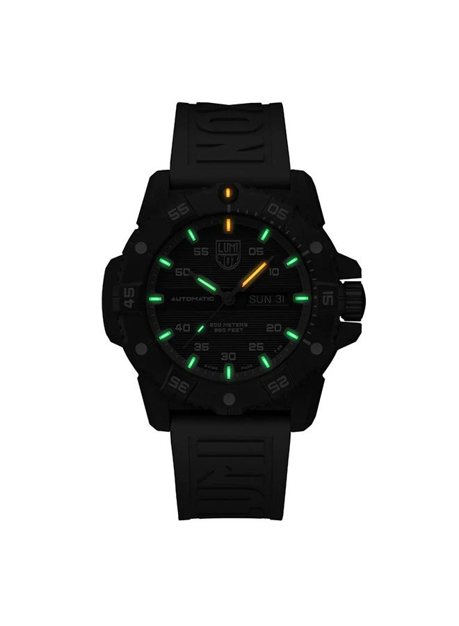 Luminox Men's Analog Round Shape Rubber Wrist Watch XS.3862 - 45 Mm - Image 2