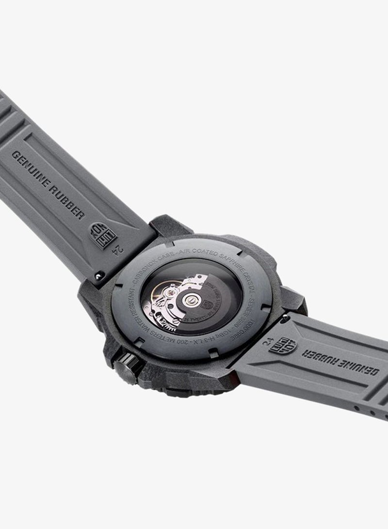 Luminox Men's Analog Round Shape Rubber Wrist Watch XS.3862 - 45 Mm - Image 4