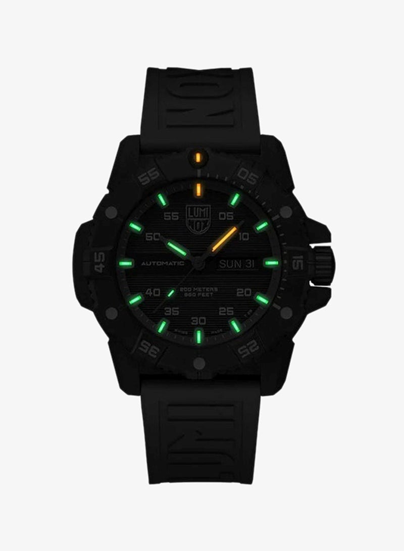 Luminox Men's Analog Round Shape Rubber Wrist Watch XS.3862 - 45 Mm - Image 2