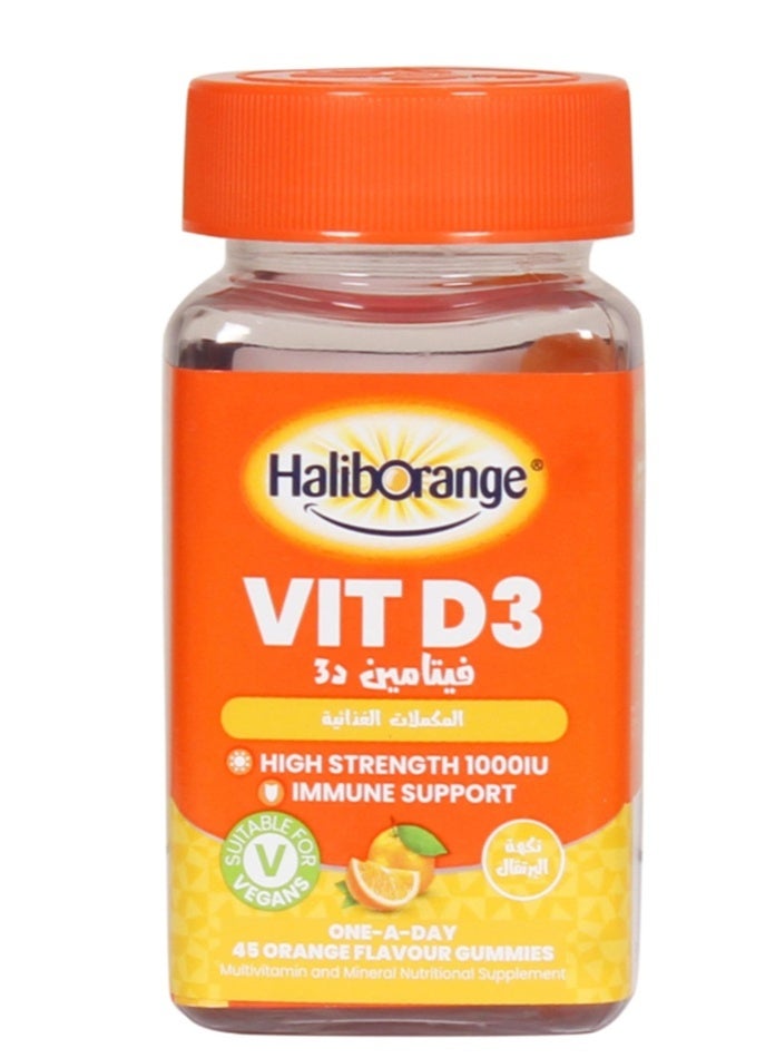 Haliborange - Vitamin D3 1000 Iu - 45 Gummies - Image 1
