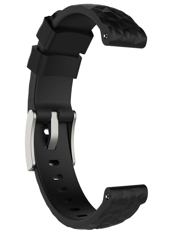AWADUO Suunto Spartan Sport Wrist HR Baro Replacement Band, Replacement Silicone Wrist Band Strap For Suunto Spartan Sport Wrist HR Baro Watch And Suunto 9 Baro, Soft And Durable (Silicone Black) - Image 2