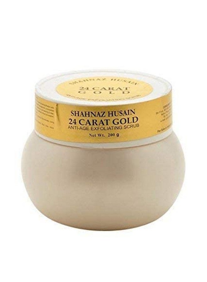 Shahnaz Husain 24 carat Gold Plus Anti-Age Exfoliating Scrub 200gm - Image 3