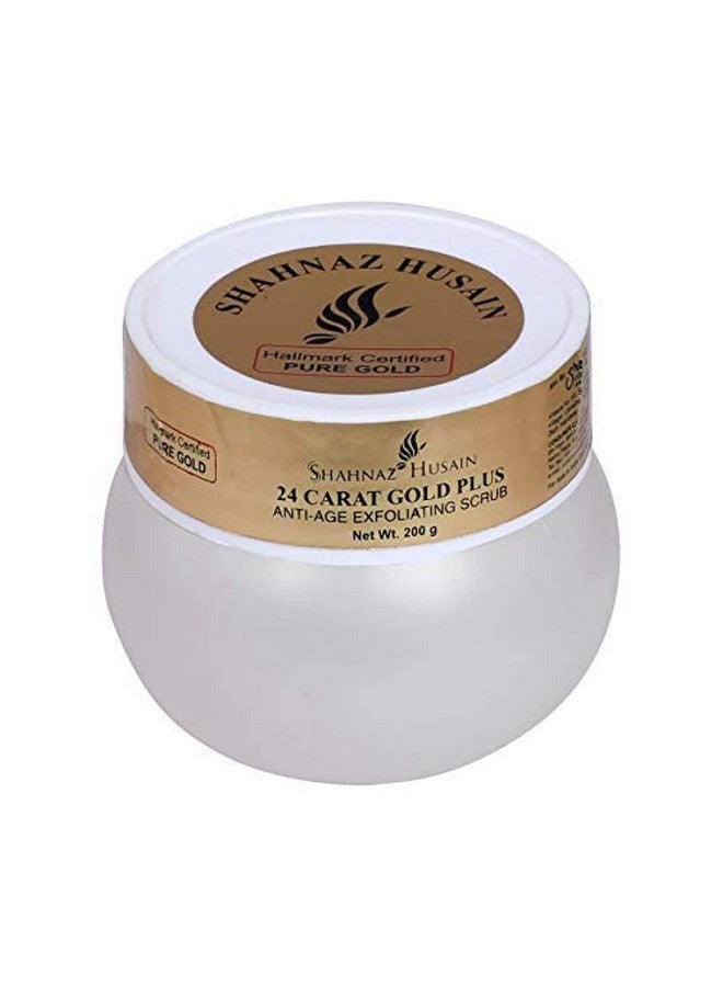 Shahnaz Husain 24 carat Gold Plus Anti-Age Exfoliating Scrub 200gm - Image 1