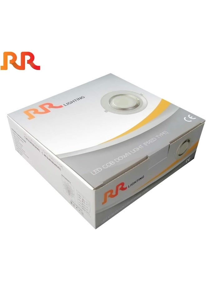 Rr Lighting Led Ceiling Down Lights Cob Concealed 230Vac Indoor Round Energy Saving 80 Lumen/Per Watts Soft Light With No Uv Suitable For Home Dining Living Office - Image 3