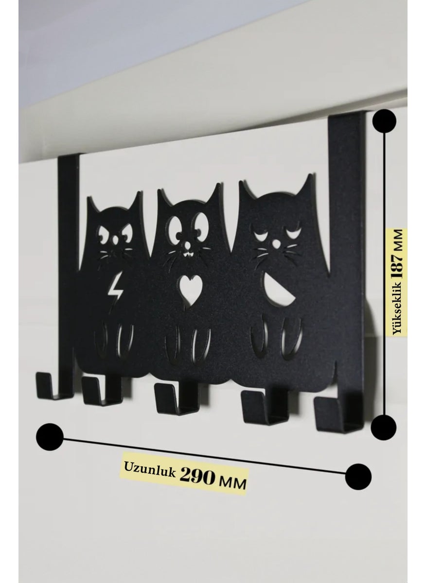 3Art Metal Metal American Door Hanger - Decorative Iron Bathroom Hanger  - Image 2