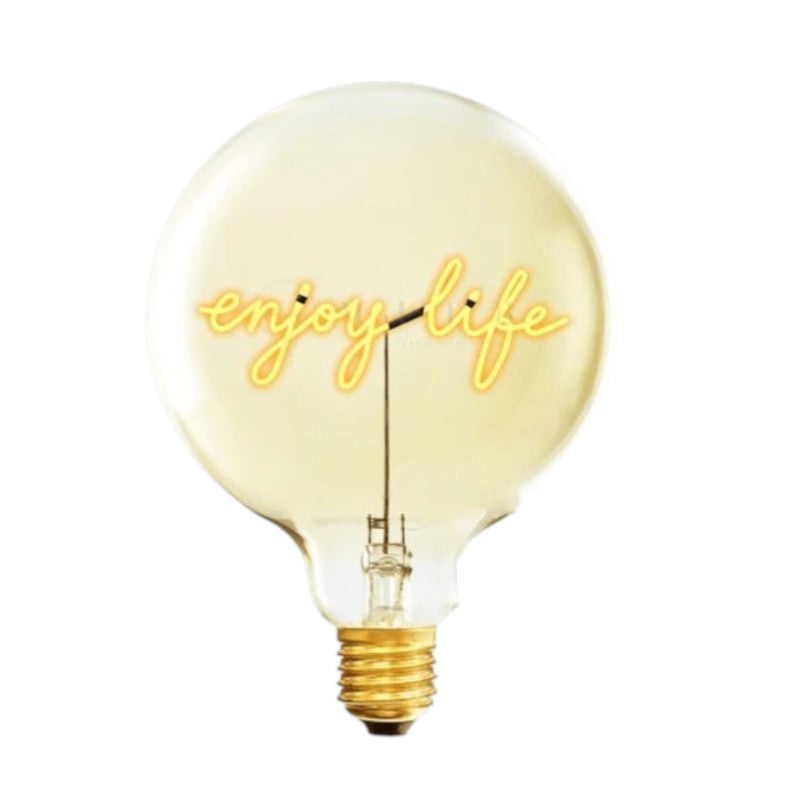 ENJOY LIFE - LED GLASS BULB - Ø70 × H110 MM