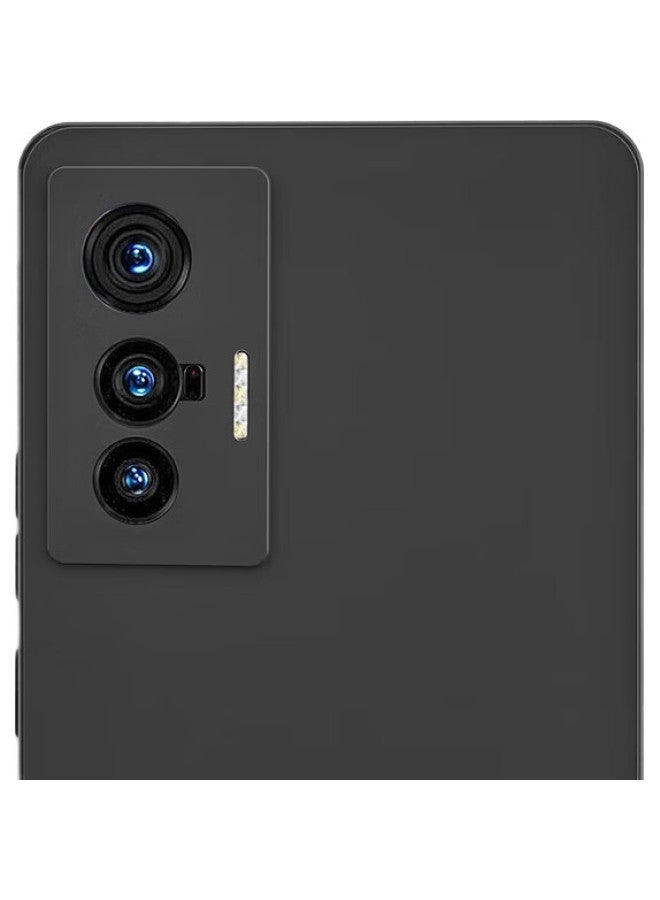 Hotfire Phone Case For Vivo X70, Vivo X70 Protective Cover, Full Lens Protection Upgraded Frosted Anti-Drop Slim Silicone Soft Case For Men And Women - Dark Night Green - Image 2
