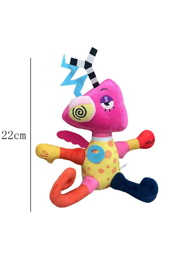 لعبة The Digital Plush الأصلية، 22 سم من القطيفة على شكل مثلث السيرك، هدية لمحبي التلفزيون، دمية محشوة لطيفة، مناسبة للأطفال والكبار، ، اختيار الأولاد والبنات - Image 2