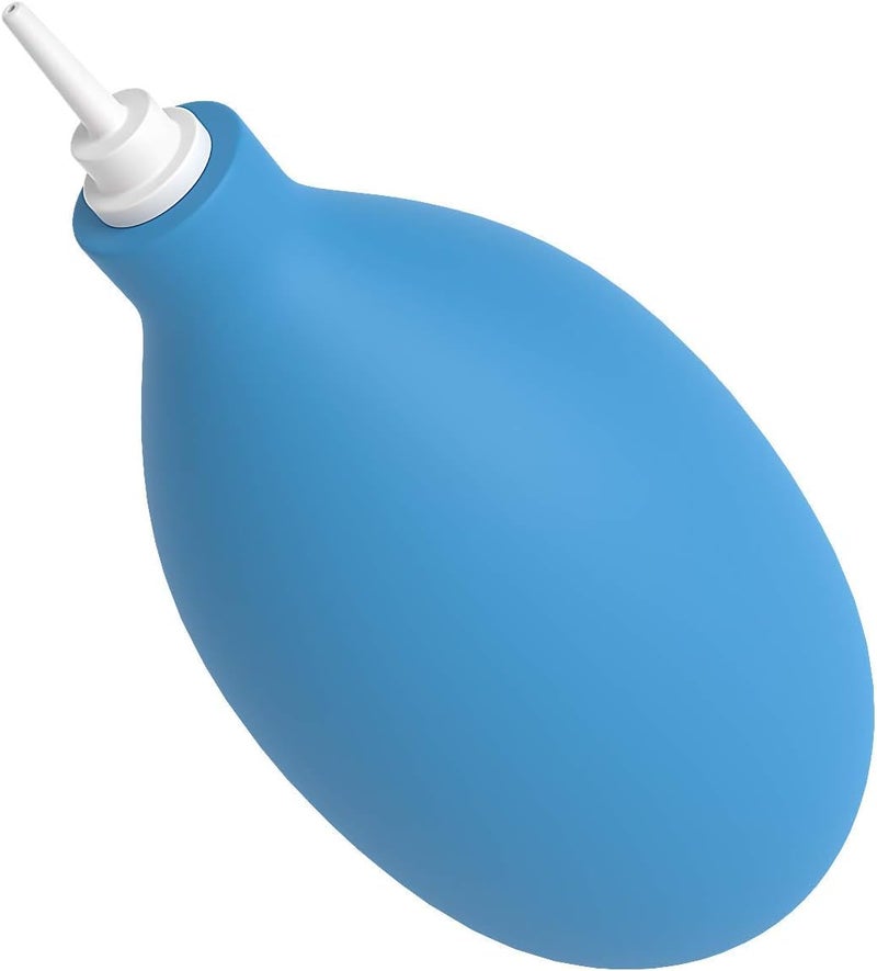 EZY DOSE Hearing Aid Blower, Clears Moisture & Ear Wax, Helps Improve Sound Quality, Help Prevent Hearing Aid Repairs, Easy to Use and Convenient for Travel, Blue, BPA Free - Image 1