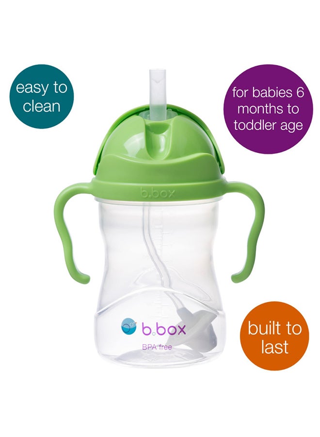 b.box Sippy Cup, Drink from any Angle, Fliptop, Weighted Straw, Leak Proof & Easy Grip, BPA Free, Dishwasher safe, From 6m+, 240ml - Image 2