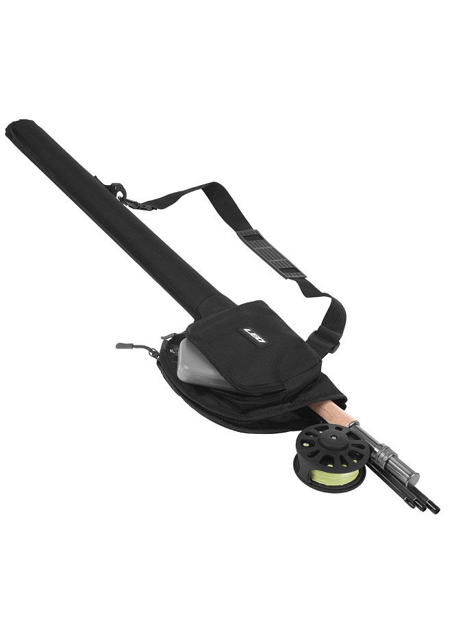 Generic Canvas Fishing Rod Bag Portable Fishing Rod Reel Storage Tubes Cases Fishing Rod Fly Fishing Bag - Image 3