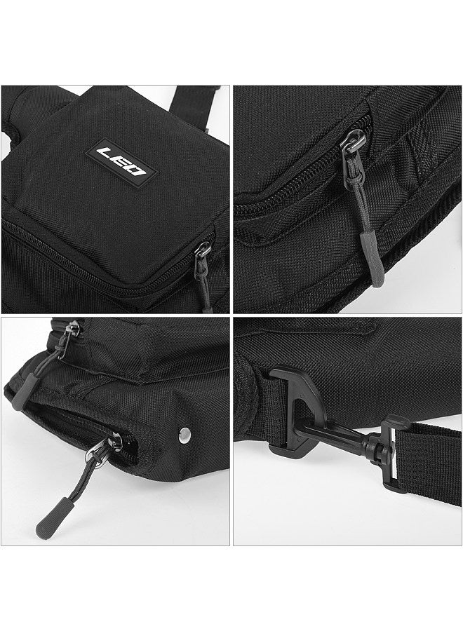 Generic Canvas Fishing Rod Bag Portable Fishing Rod Reel Storage Tubes Cases Fishing Rod Fly Fishing Bag - Image 2
