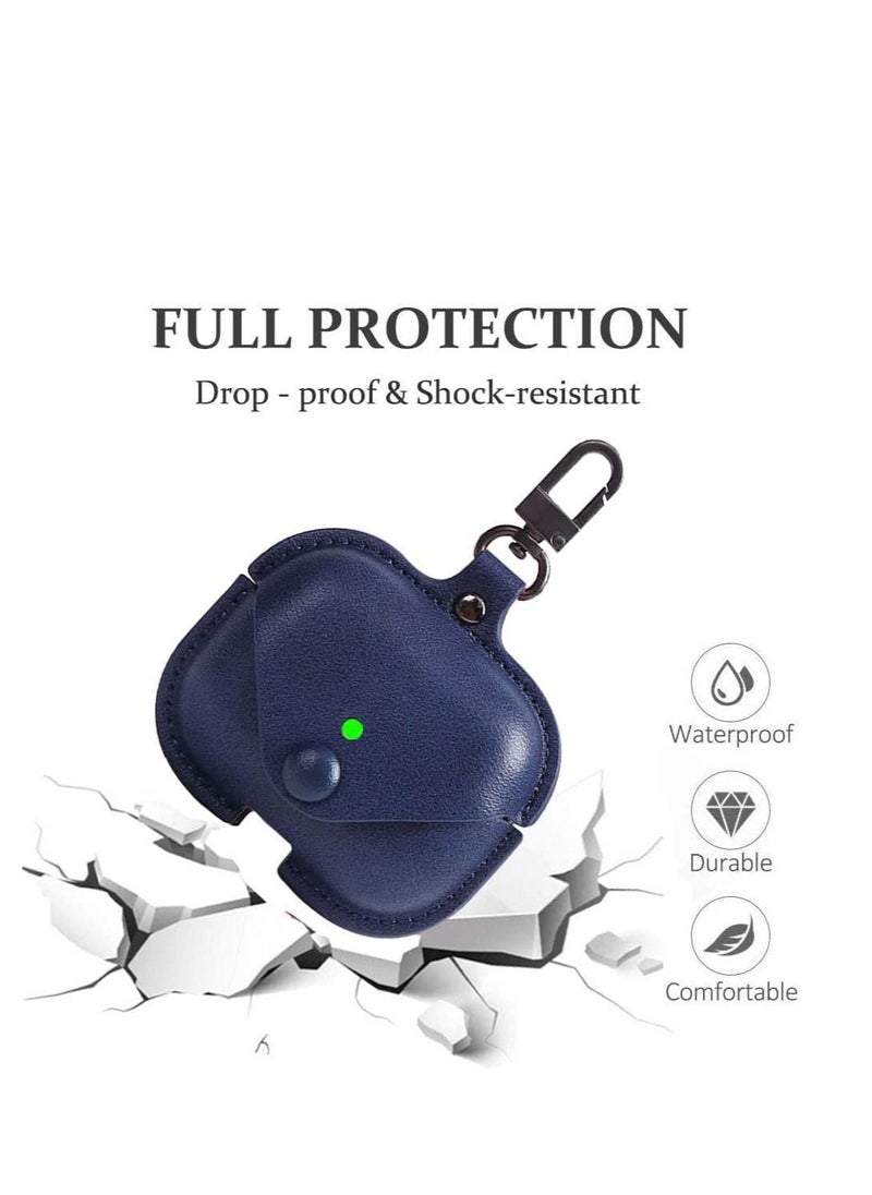 BORTONY AirPods Pro 2 Case Compatible with Wireless Charging Soft PU Leather Cover with Keychain Hook For Apple AirPod Pro 2  - Image 5