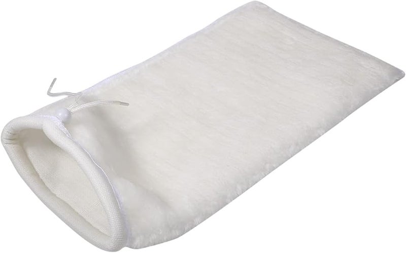 Reusable Aquarium Filter Media Bag Charcoal Sump Fish Sock Drawstring Cotton Cleaner - Image 3