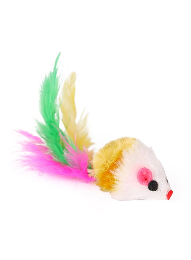 14 Pieces Plush Mouse Pet Toy Set Multicolour 24x24x7.5cm - Image 2