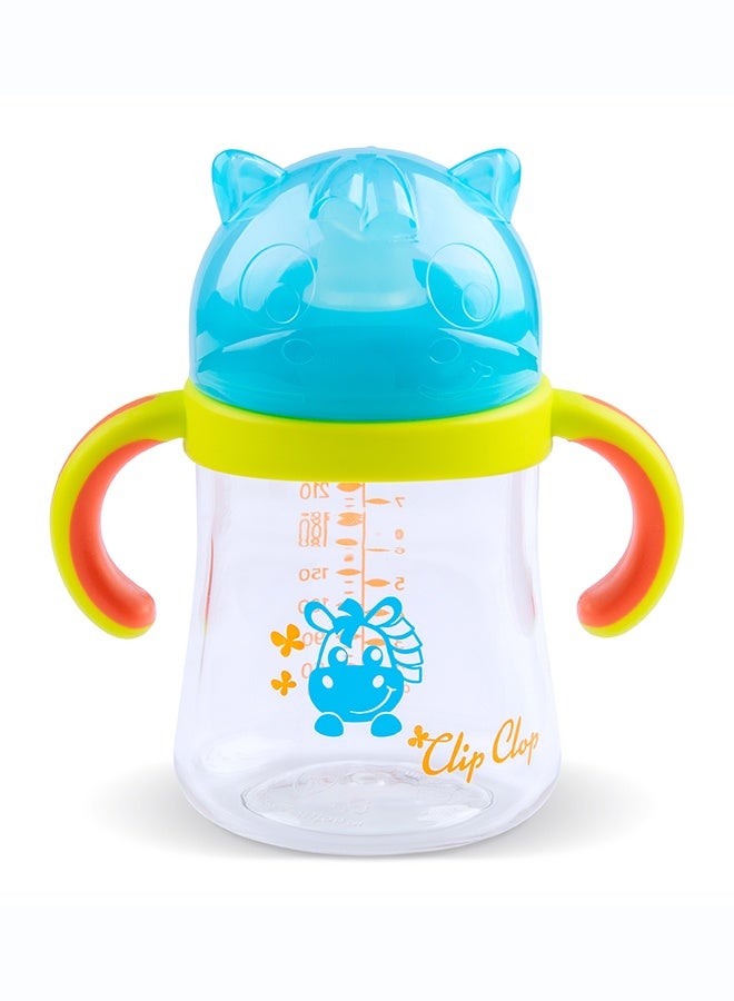 Playgro Clip Clop Starter Spout Cup 4M+ – BPA-Free Baby Training Cup with Soft Spout, Easy-Grip Handles, Spill-Resistant Design for Infant Weaning & Self-Feeding - Image 2