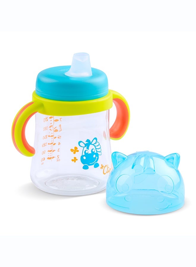 Playgro Clip Clop Starter Spout Cup 4M+ – BPA-Free Baby Training Cup with Soft Spout, Easy-Grip Handles, Spill-Resistant Design for Infant Weaning & Self-Feeding - Image 4