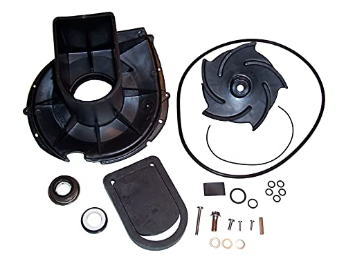 Pacer Pumps 58-702EP-U 'S' Series EPDM Water Pump Rebuild Kit with Volute, Impeller, Seal and Hardware - Image 3