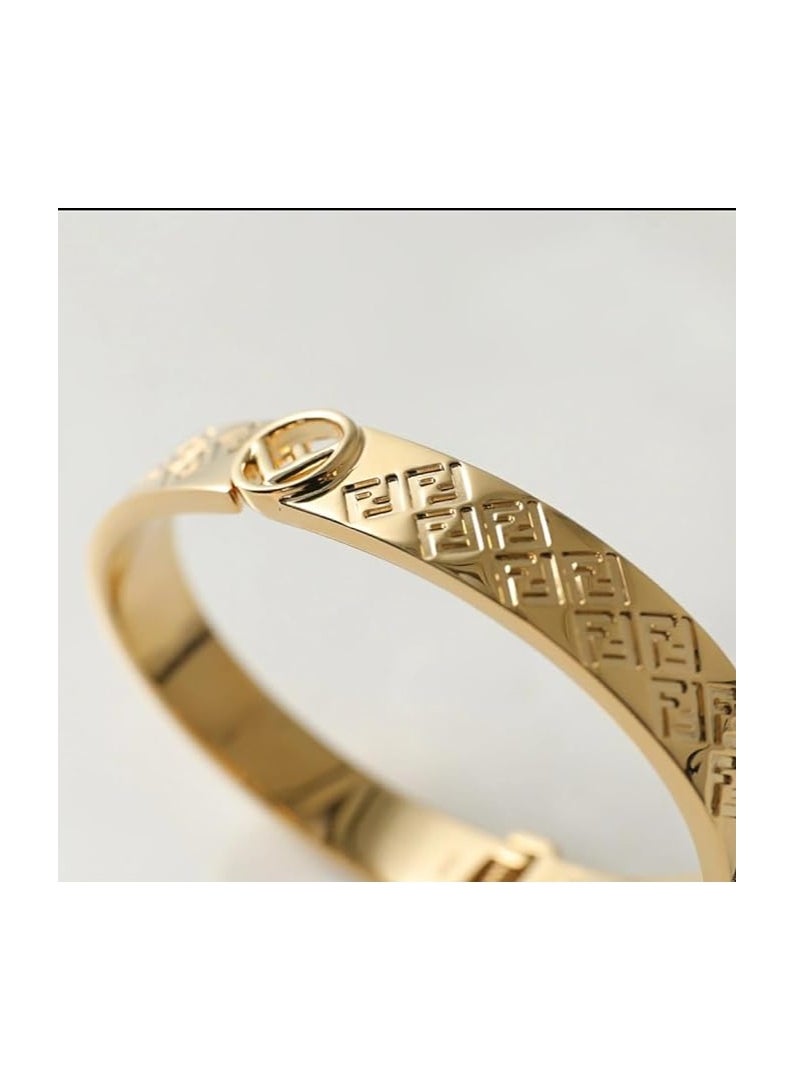 Women's bracelet with the letter F from bunca(gold) size 18 - pzsku/Z3C4EB2C91A987F82FA43Z/45/_/1713816544/3f75d99b-2939-4114-99c9-852a88efc92a