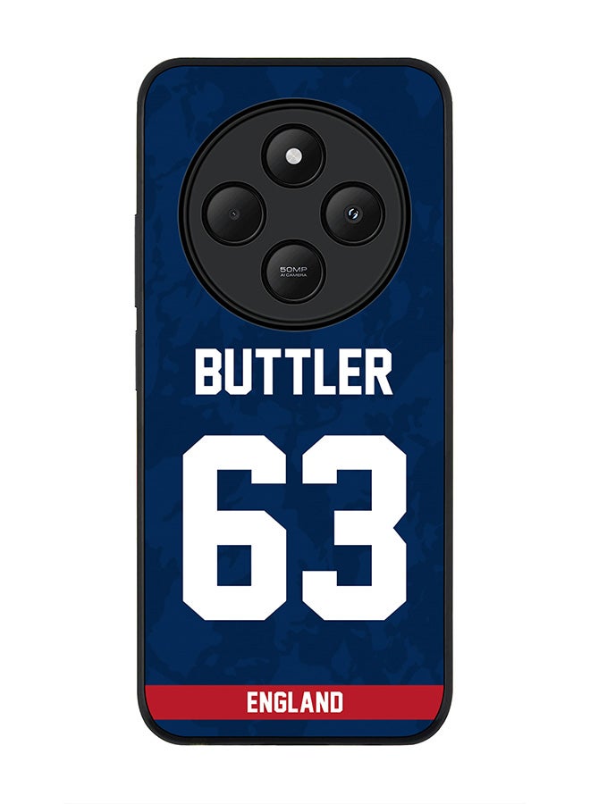 Stylizedd For Xiaomi Redmi 14C / 14R Case,Slim fit Camera Protection, Shockproof Thin Phone cover - England Jos Buttler, Jersey No 63 - Image 1