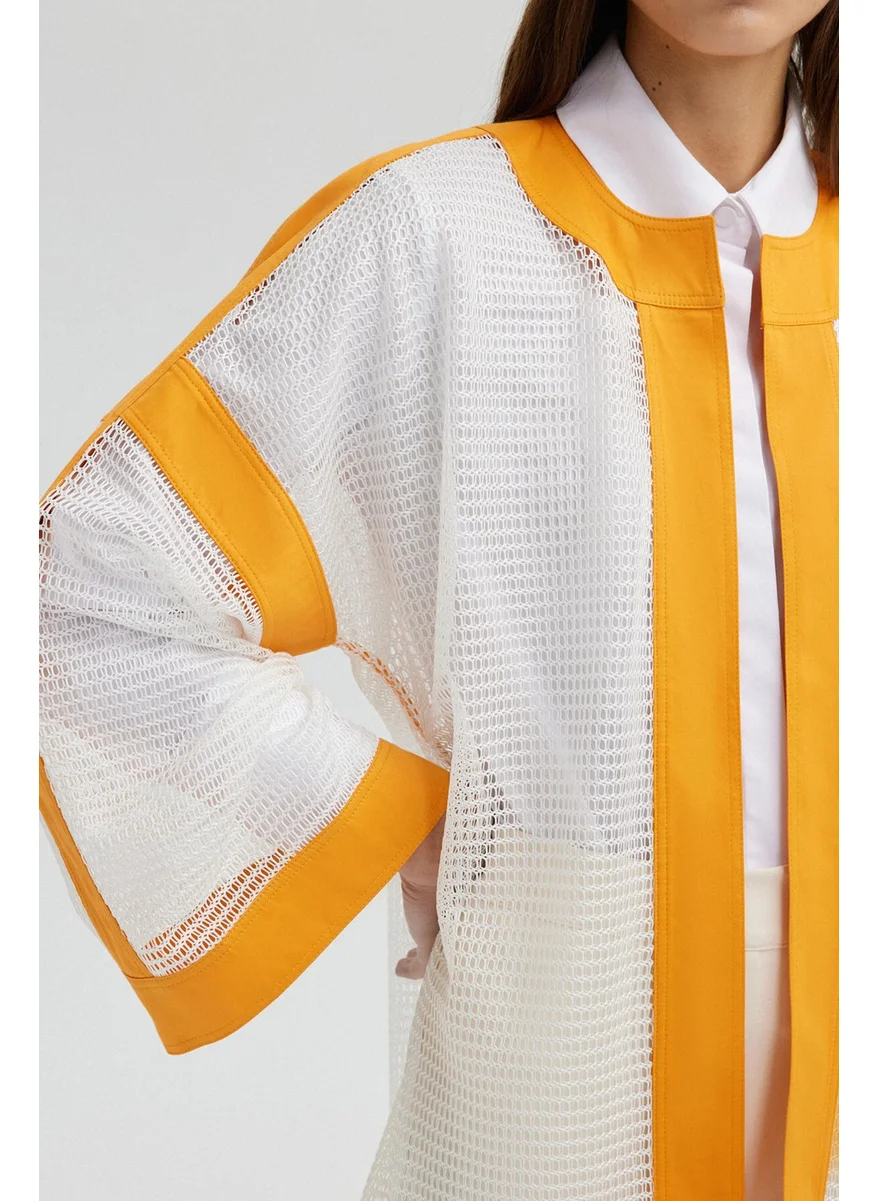 تاتشي Long Mesh Jacket