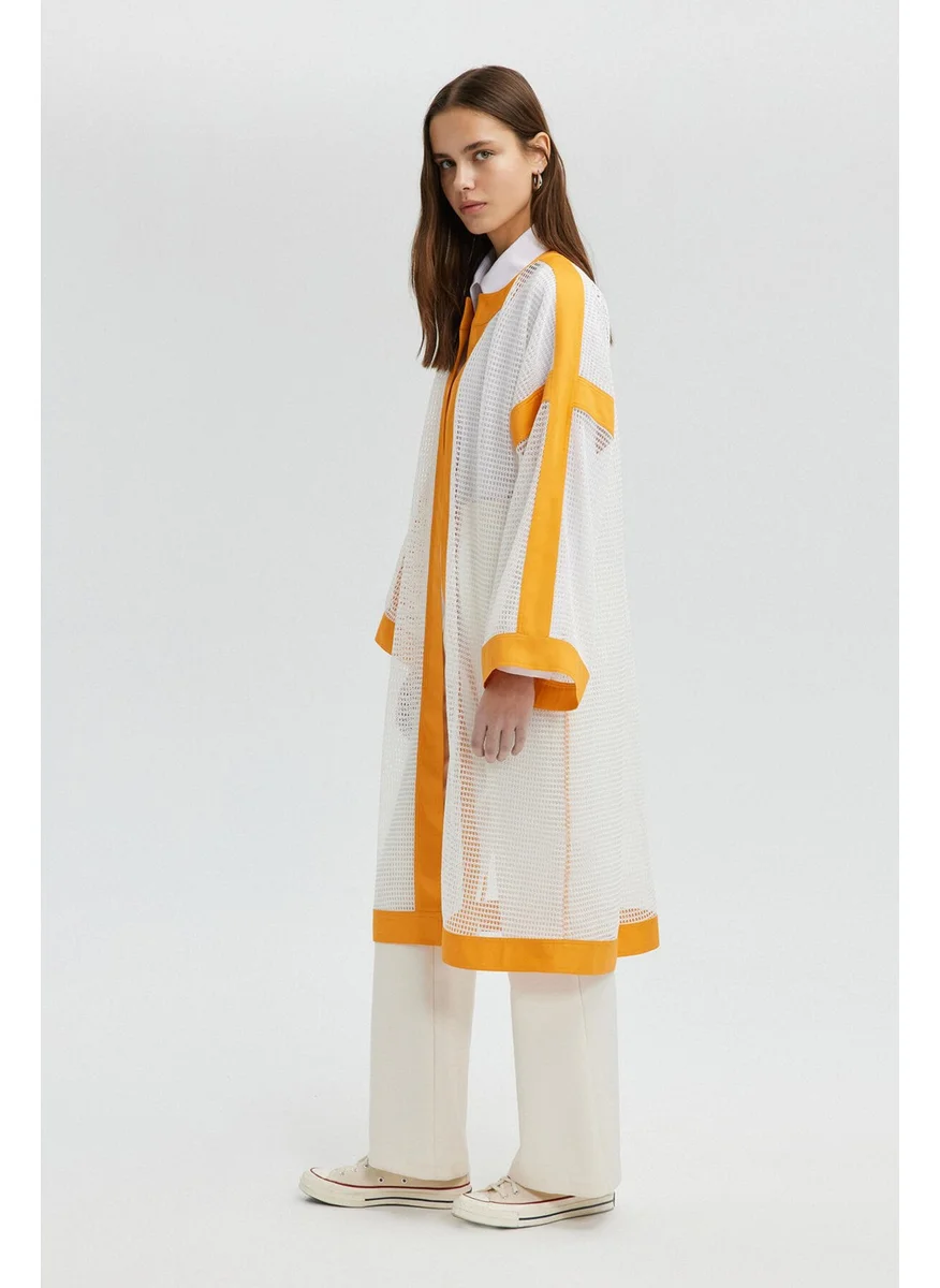 تاتشي Long Mesh Jacket