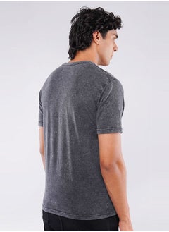 MENDEEZ Men's Comfortable Heathered Gray T-Shirt  - Image 3