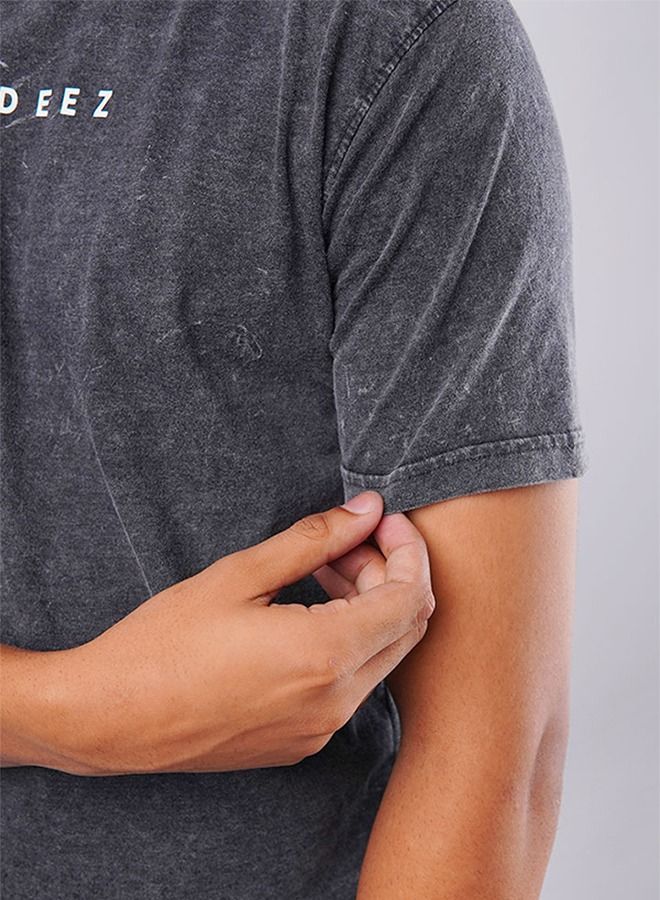 MENDEEZ Men's Comfortable Heathered Gray T-Shirt  - Image 5