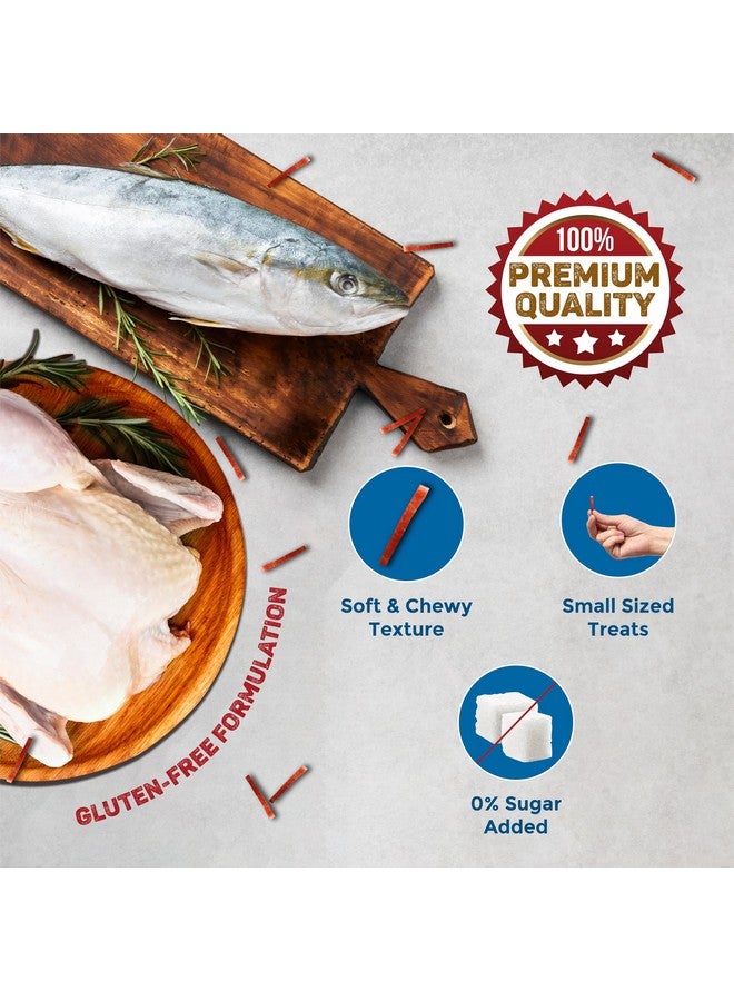 تريكسي مجموعة مكافآت القطط من مكعبات الدجاج بالجبن الفاخر وقطع فيليه البط الفاخر، مكافآت غنية بالعناصر الغذائية للقطط، مناسبة لجميع السلالات - (عبوة من قطعتين) - Image 3