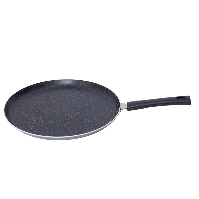 Zen Dosa Tawa | Black | 29 CM | Non-Stick | 2.6 Thik | Gas Flame Base | Dishwasher Safe | 2-Layer Metallic Finish  - Image 4