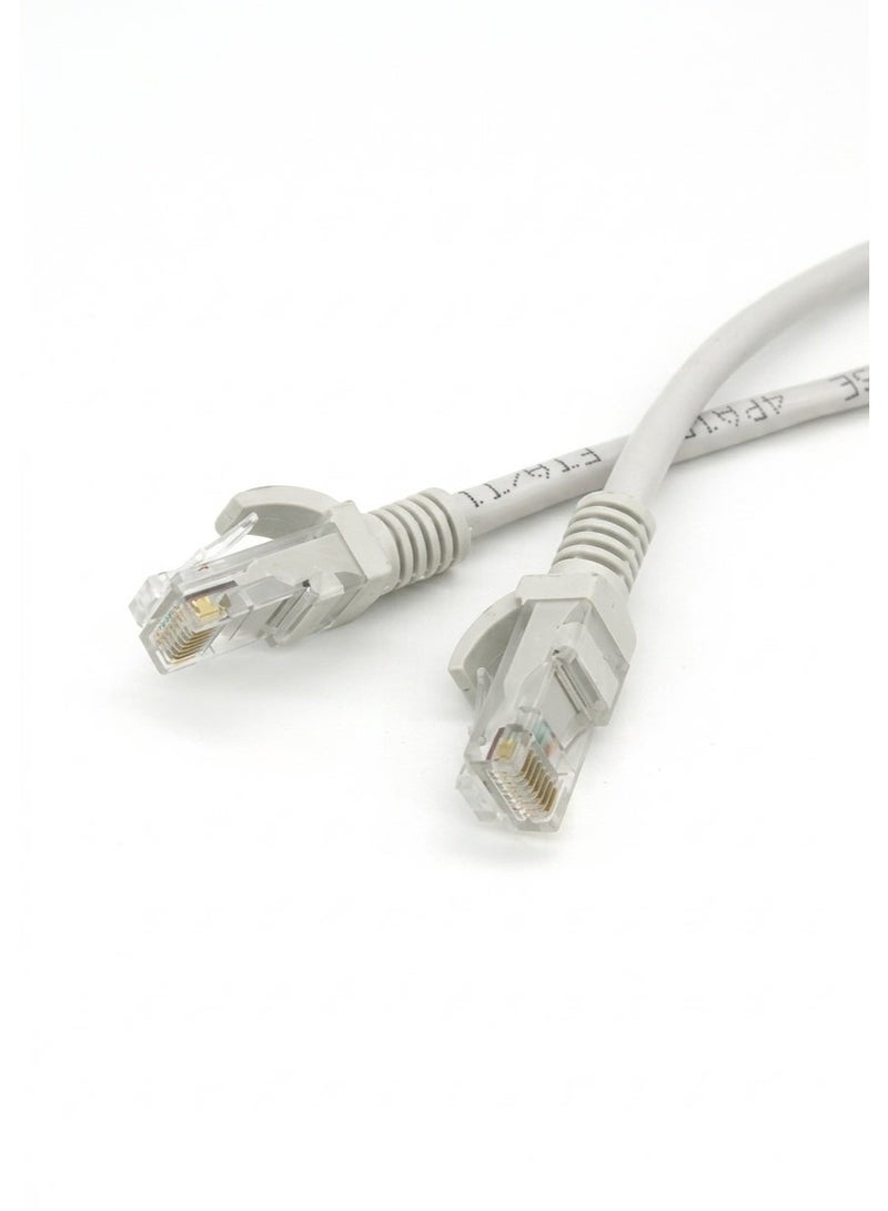 جون بولز كابل إيثرنت Cat6 بطول 2 متر، كابل شبكة محلية عالي السرعة، كابل شبكة Cat6 للاستخدام الداخلي، سلك إيثرنت Cat6 لأجهزة الراوتر والمودم والألعاب والكمبيوتر الشخصي والكمبيوتر المحمول، توصيل كابل Cat6، كابل إنترنت Cat6 RJ45 - Image 4
