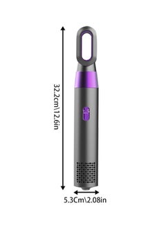 General Low Noise Hair Dryer, 5-In-1 Hair Styler Tool, High Speed Salon Dryer Tool, Portable Noiseless Design Salon Hair Tool, with Thermo Control Hot Air Blow Dryer Spinning Brush (with Two Curling Irons)  - Image 5