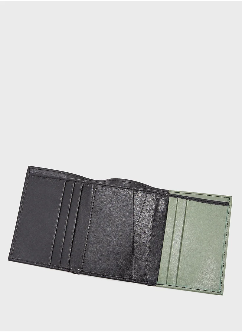 روبرت وود Two Tone Tri-Fold Wallet