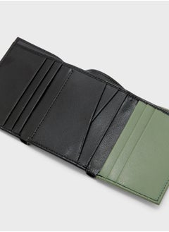 Robert Wood Two Tone Tri-Fold Wallet  - Image 4