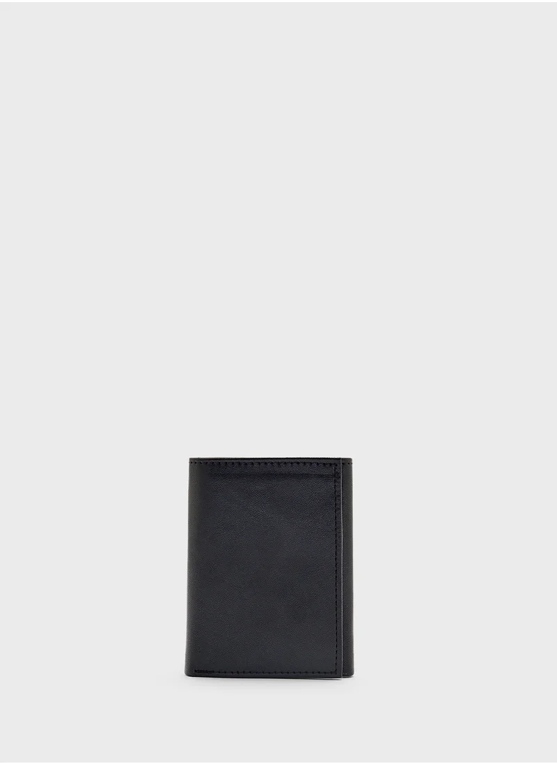 Robert Wood Two Tone Tri-Fold Wallet