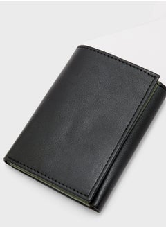 Robert Wood Two Tone Tri-Fold Wallet  - Image 2