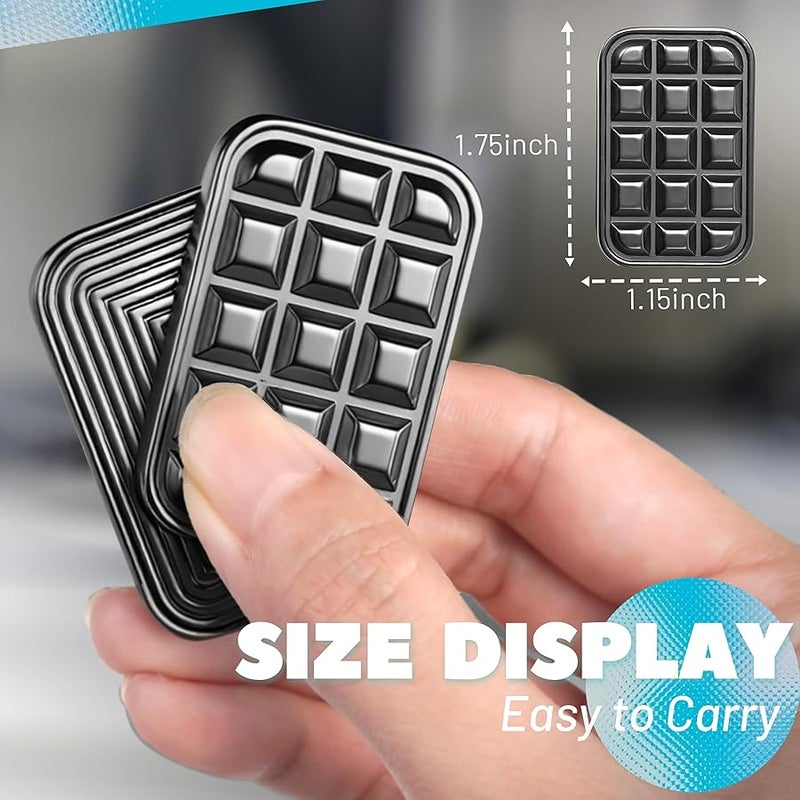 Chilvil Fidget Magnetic Slider Toy For Adults, Metal Cool Gadgets Gift For Teen Boys Men Stress Anxiety Relief EDC Office Desk Stim Toy Autism Autistic ADHD Airplane Travel Road Trip Figette Classroom For Kid - Image 5