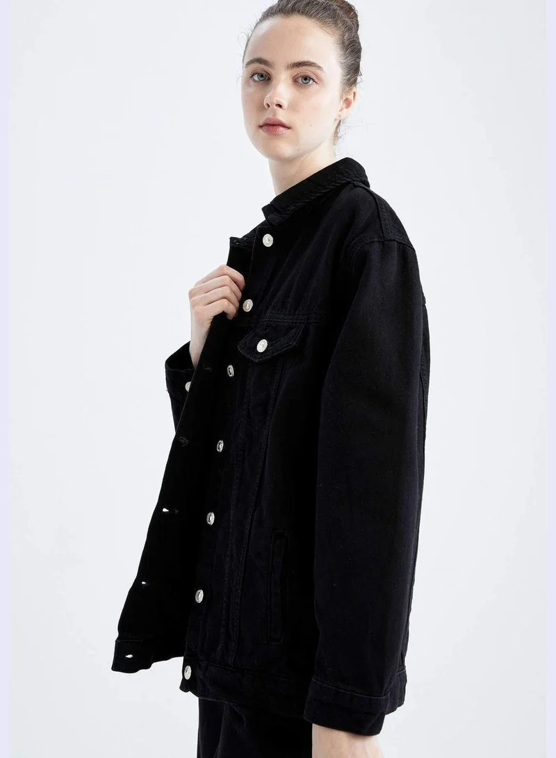 DeFacto Woman Oversize Fit Denim Jacket