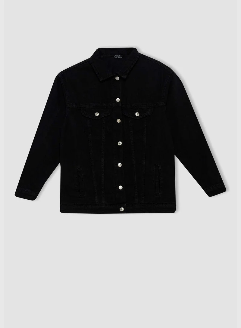 DeFacto Woman Oversize Fit Denim Jacket