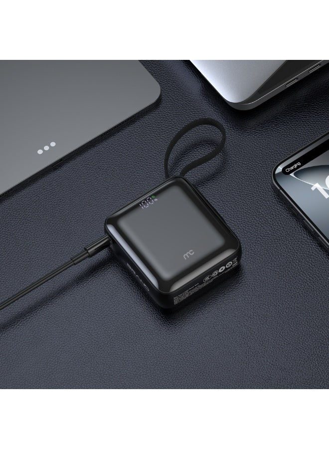 ماي كاندي PB-E135 Powerbank | 10,000mAh | 35W Type-C PD Fast Charging | Black - Image 2