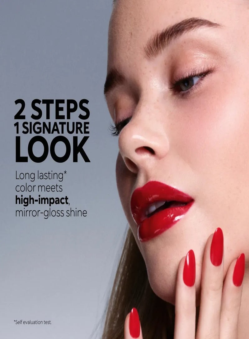 KIKO Milano Unlimited Double Touch 126 Rosy Nude Two-Step Liquid Lipstick with Clear Gloss, Quick-Drying and Smudge-Resistant, 6 ml - Image 4