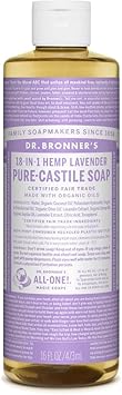 Dr. Bronner's صابون كاستيل د. برونر باللافندر 16 أونصة - Image 2
