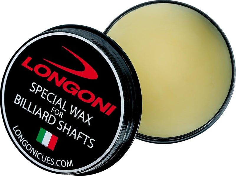 Longoni Special Wax for Wooden Pool Cue Shafts New Formula 1 oz - Image 2
