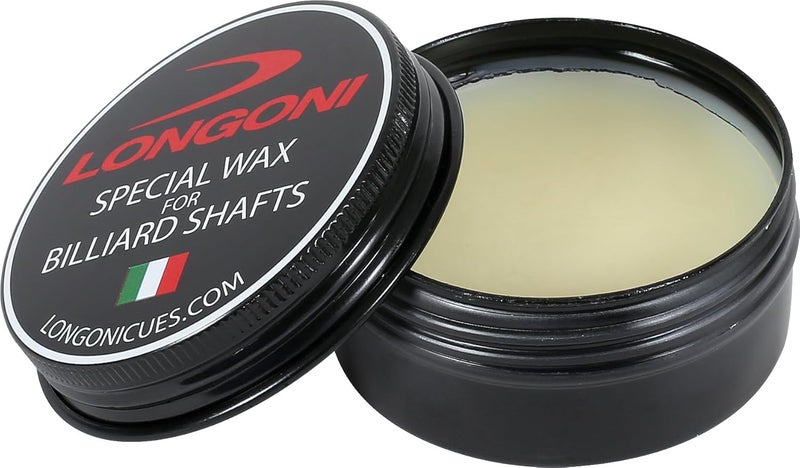 Longoni Special Wax for Wooden Pool Cue Shafts New Formula 1 oz - Image 1