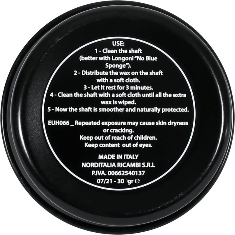 Longoni Special Wax for Wooden Pool Cue Shafts New Formula 1 oz - Image 4