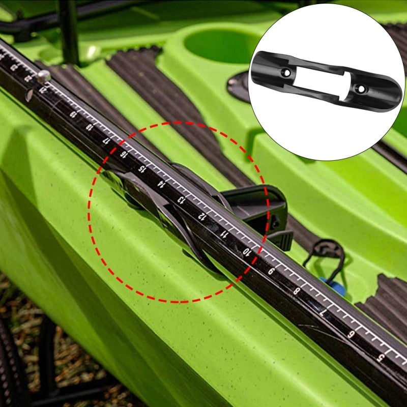 Kayak Paddle Holder: Durable Quality Material - Easy To Install Paddle Clip for All Types Of Kayaks, Garages & Marine Use - Image 2