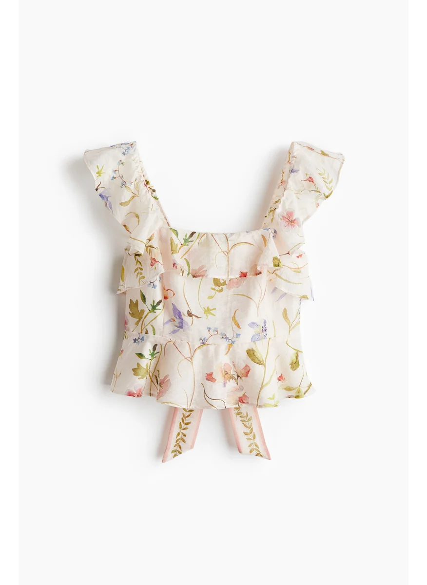 H&M Peplum Top